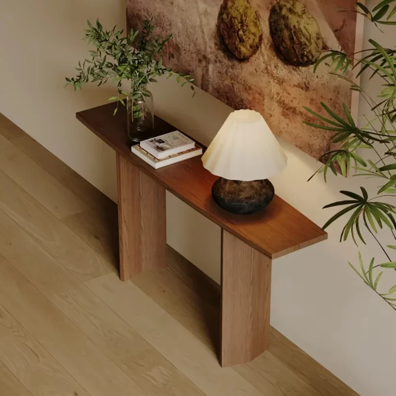 

Nordic Entrance Console Table Modern Wooden Luxury Minimalist Console Table Aesthetic Glamour Tavolo Salotto Home Furniture