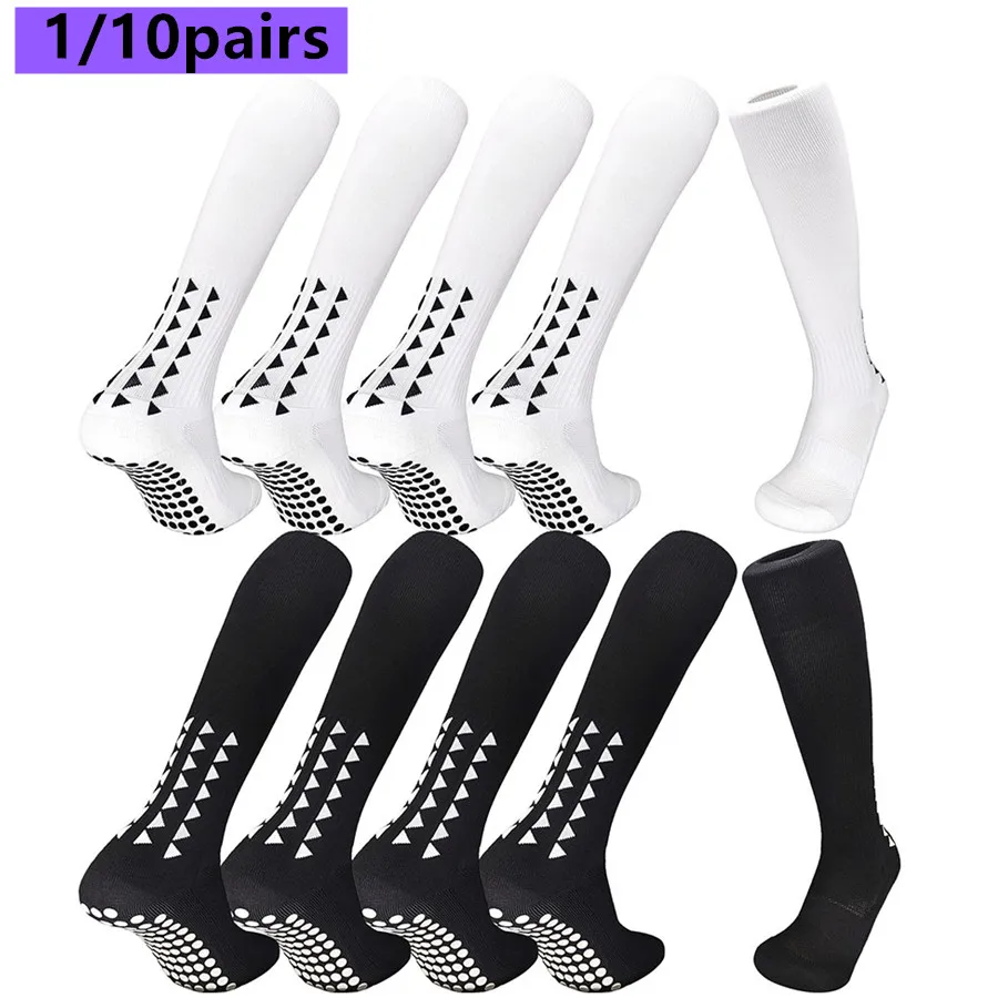 

1/10pairs Professional Grip Socks Non Slip Athletic Hiking Socks
