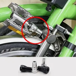 Union Jack folding bicycle pedal quick release seat for brompton P line/C line pedal bracket