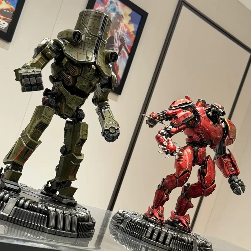 

Neca Pacific Rim Figure LED Red Tramp Japanese Mecha Bandai Gipsy Danger Obsidian Fury The Eureka Raiders Armour Trendy Toy Gift