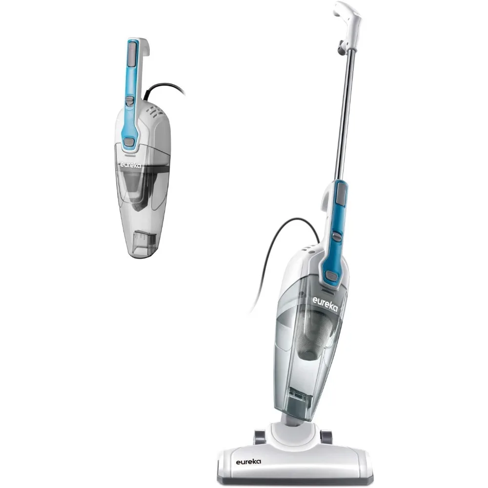 Powerful Suction Convenient Handheld Vac with Filter for Hard Floor, 3-in-1 Vacuum, Aqua Blue