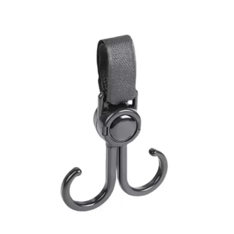 1/2/3/4/5PCS Rotatable Baby Stroller Double Hook Multifunctional Baby Stroller Hanging Hooks Bicycle Electric Motorcycle Hooking
