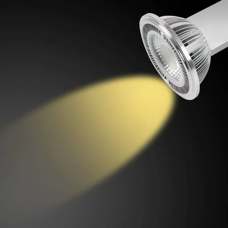 Super Bright AR111 15W COB LED Downlight QR111 G53 GU10 Recessed LED Bulb Light Dimmable LED Lamp AC110V/220V/DC12V 1pcs