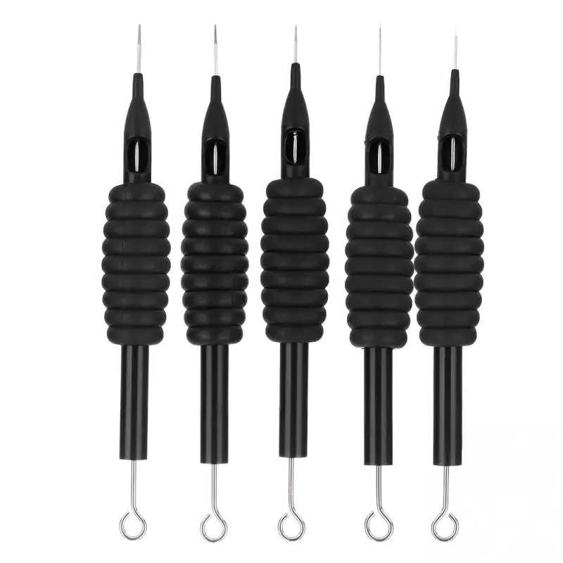 

Disposable 5pcs Sterile Tattoo Nozzle Needle Tips Tube Grip 1RL / 3RL / 5RL / 7RL / 9RL for Tattoo Gun Machine Supplies