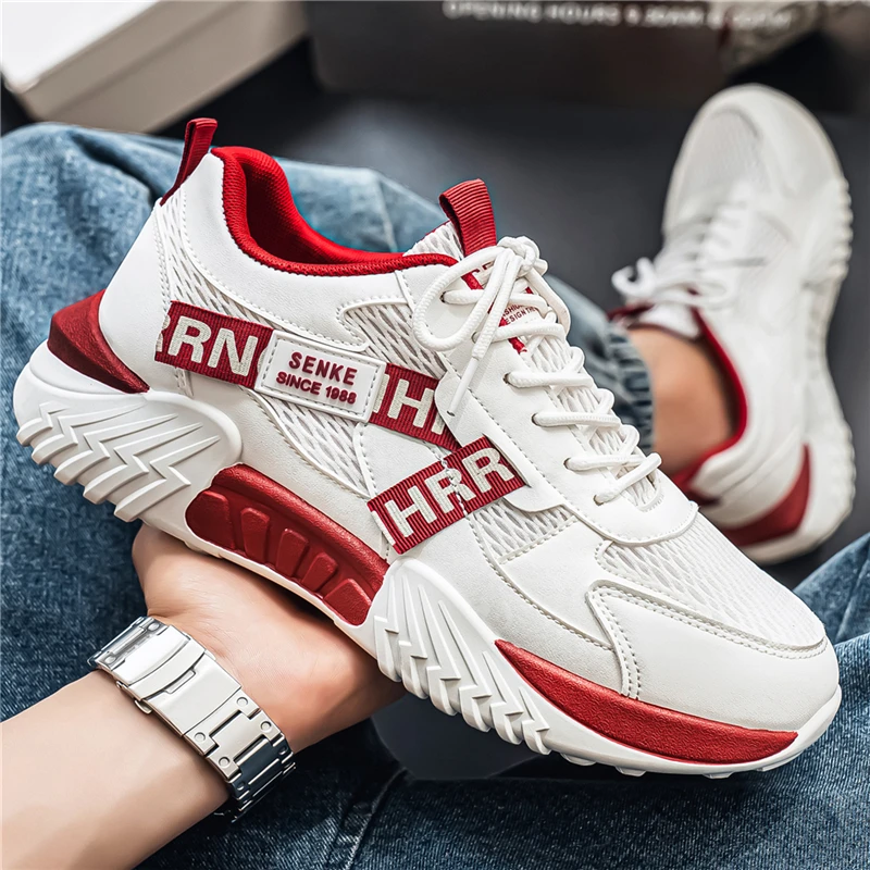 Men Sport Running Shoes 2026 Lightweight Comfortable Breathable Casual Walking Sneakers