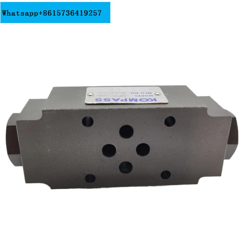 

KOMPASS Kangbaishi stacked hydraulic valve MPW-02A/B hydraulic control one-way valve MPA MPB pressure maintaining valve 03C