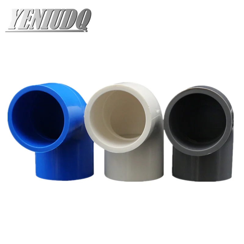PVC inside diameter 20/25/32/40/50mm ID Water Supply Pipe Fittings Elbow Connectors Plastic Joint Irrigation Water Parts
