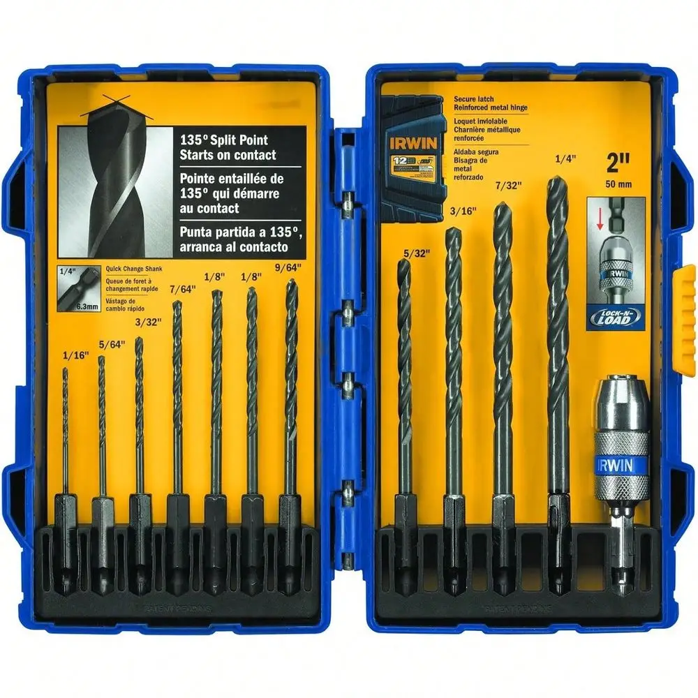 

Oxide Hex Shank Drill Bit, 5 64Inch, High Precision, Durable Metal Cutting