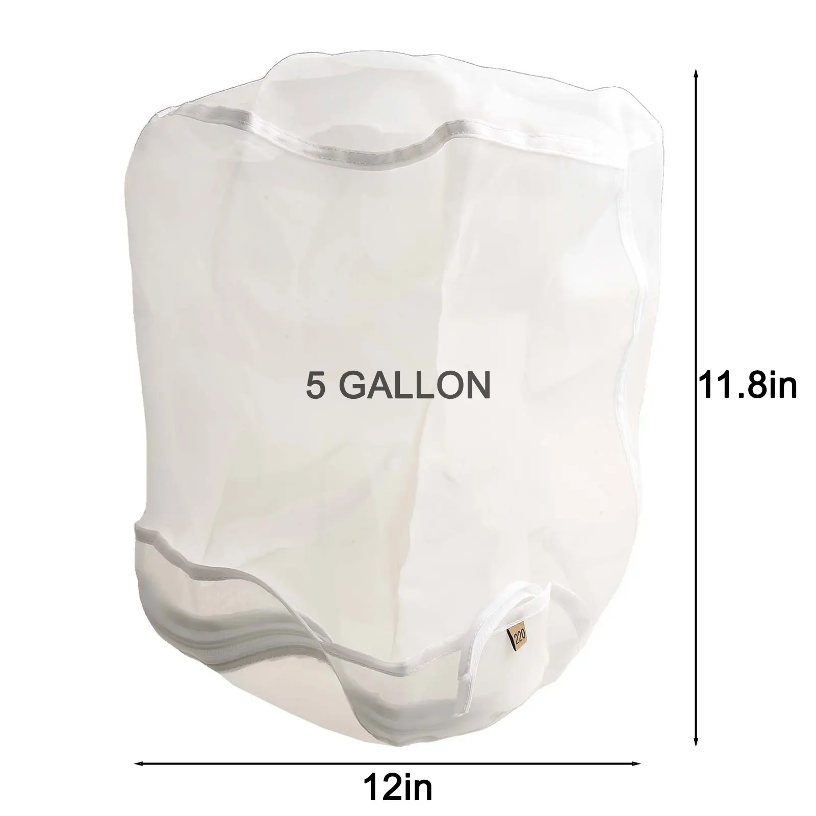2/5 Gallon Filter Bag Nylon Bubble Bags Plants Herbal Extractor Plant Filtration Bag High-quality 2/5 Gallon Filter