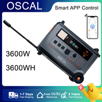 Oscal Blackview PowerMax3600 Rugged Power Station 3600Wh 57600Wh Expansion 3600W LiFePO4 Battery 14 Outputs 5 LED lighting Modes