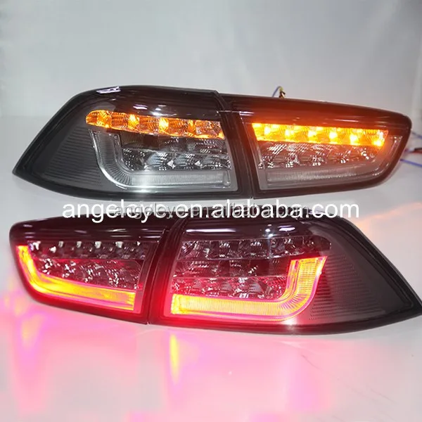 

For for Lancer Exceed 2008-2013 Year LED taillight Rear Lamp Smoke Black Color WH