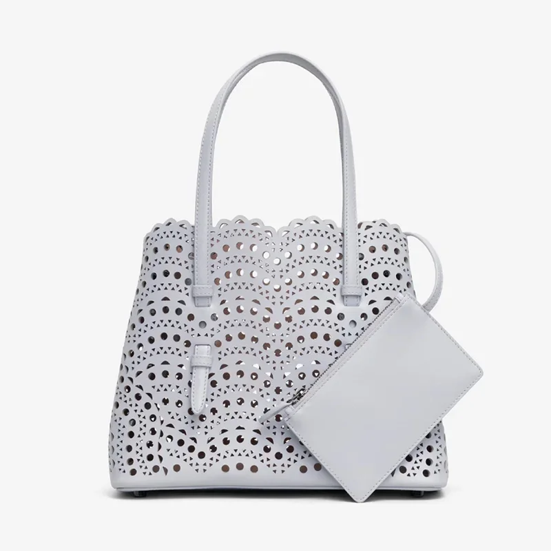 2026 Hochwertige Damen-Tragetasche, Nischendesign Retro Vielseitige Schultertasche, Trendige Wellenförmige Ausgehöhlte Umhängetasche für Frauen – Detail 8