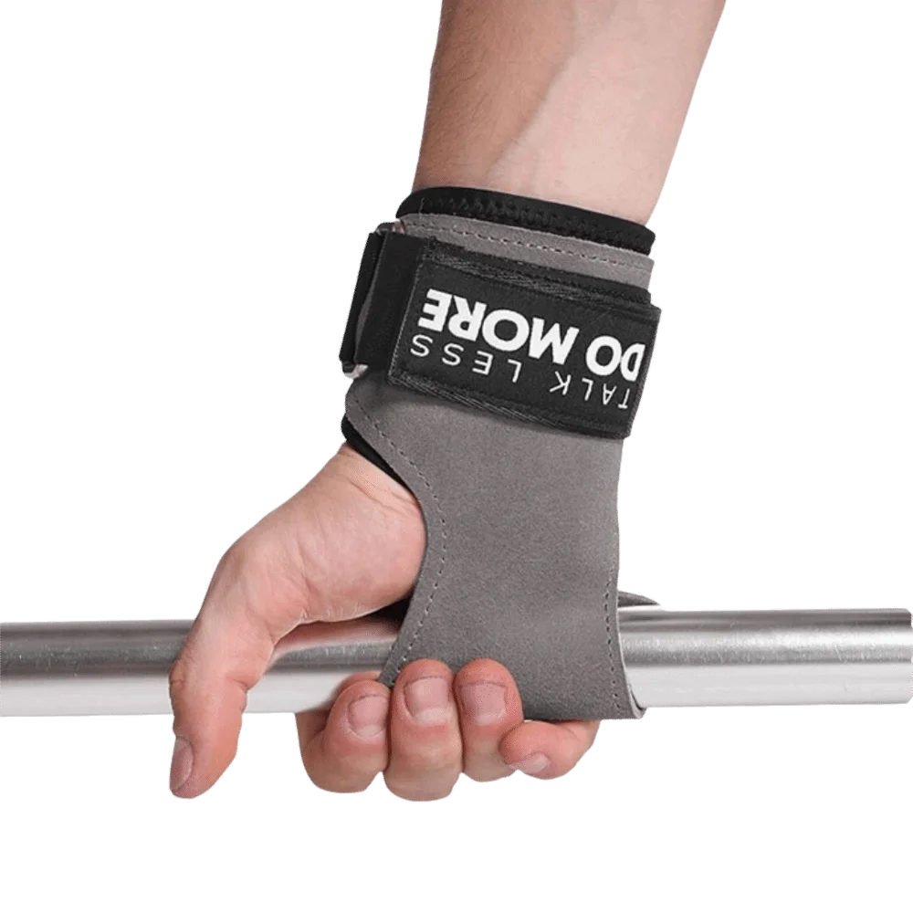 

1 Pair Talk Less Do More Fitness Power Straps Thicken Non-slip Sports Wrist Pads Adjustable Durable Deadlift Power Straps