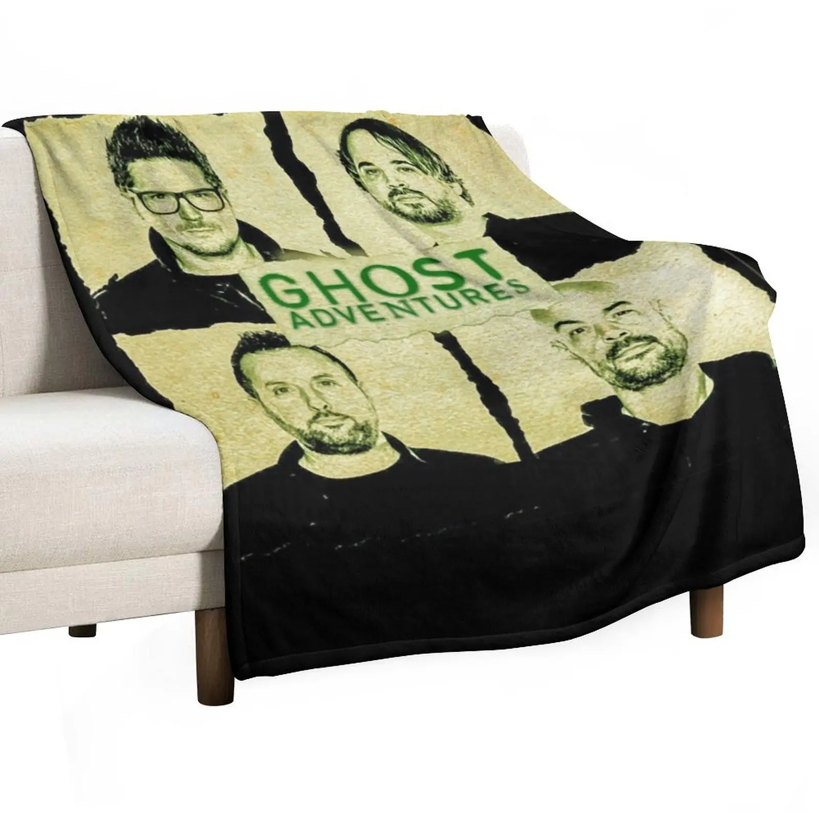 Stars Ghost Adventures Vintage Retro Zak Men Throw Blanket Fluffys Large Travel Giant Sofa Blankets