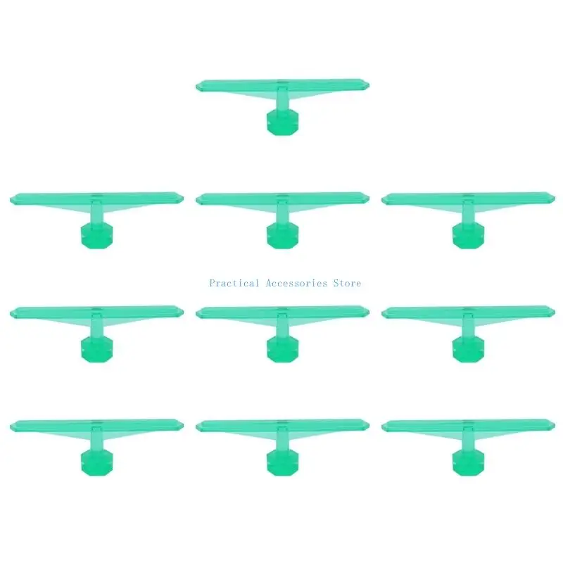 U75E Clear Step Adhesive Tab DIY Dent Repair Tool 10 stuks voor ongeverfde deukreparatie op motorfiets of autocarrosserie kleine