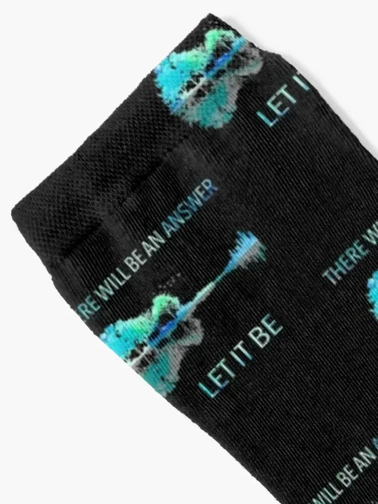 There Will Be An Answer Let It Be Essential Socks Run basketball Boy Child Socks Women's