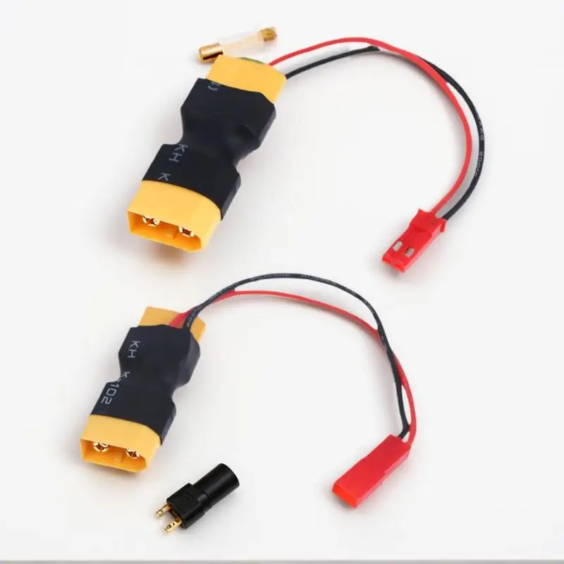 

{MAX-66} 1 Pc RC Battery Lipo Model Accessory XT60 Male To Female JST Female / Male In-line Power Adapter Lipo Connector