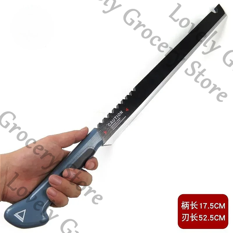 70cm Anime Zenless Zone Zero Anby Demara Cosplay dibujos animados modelo de espada larga arma cuchillo largo Prop Shinai regalo de Halloween de madera