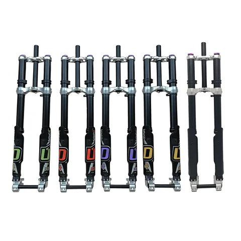 Double Should Front Downhill Air Suspension Fork Downhill  203mm Axle 110*20mm Dual Disc Brake for MTB & Sur-ron Stealth Bomber