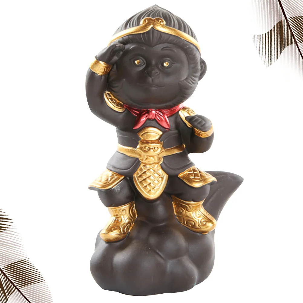 

monkey craft monkey tea pet monkey ornaments monkey desktop ornament ceramic monkey craft monkey tea pet craft