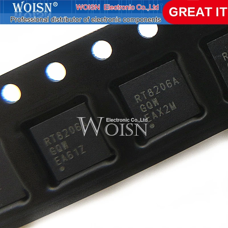 10PCS RT8206AGQW RT8206 QFN-32