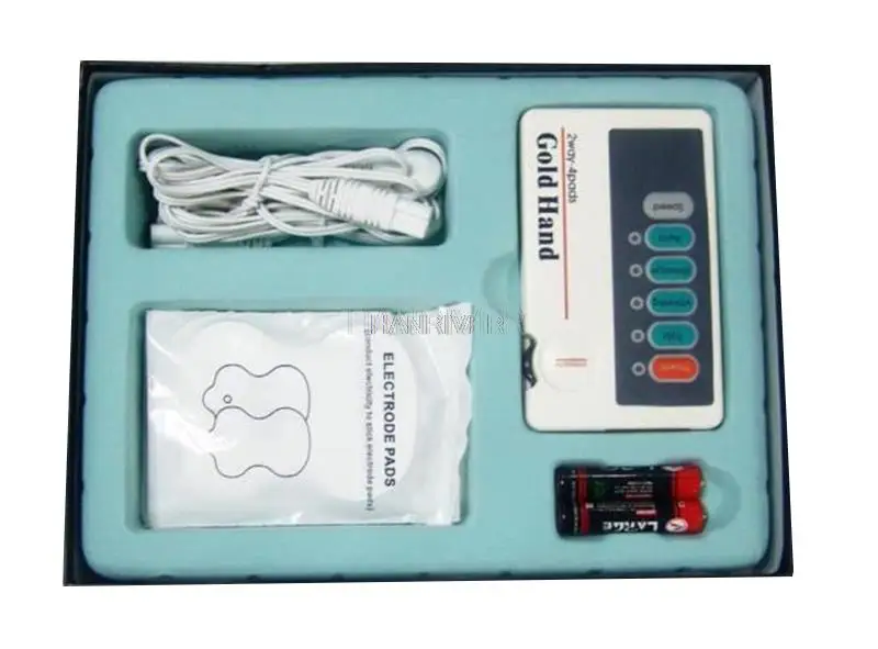 

XFT - 502 English low frequency pulse treatment mini electronic massager fields