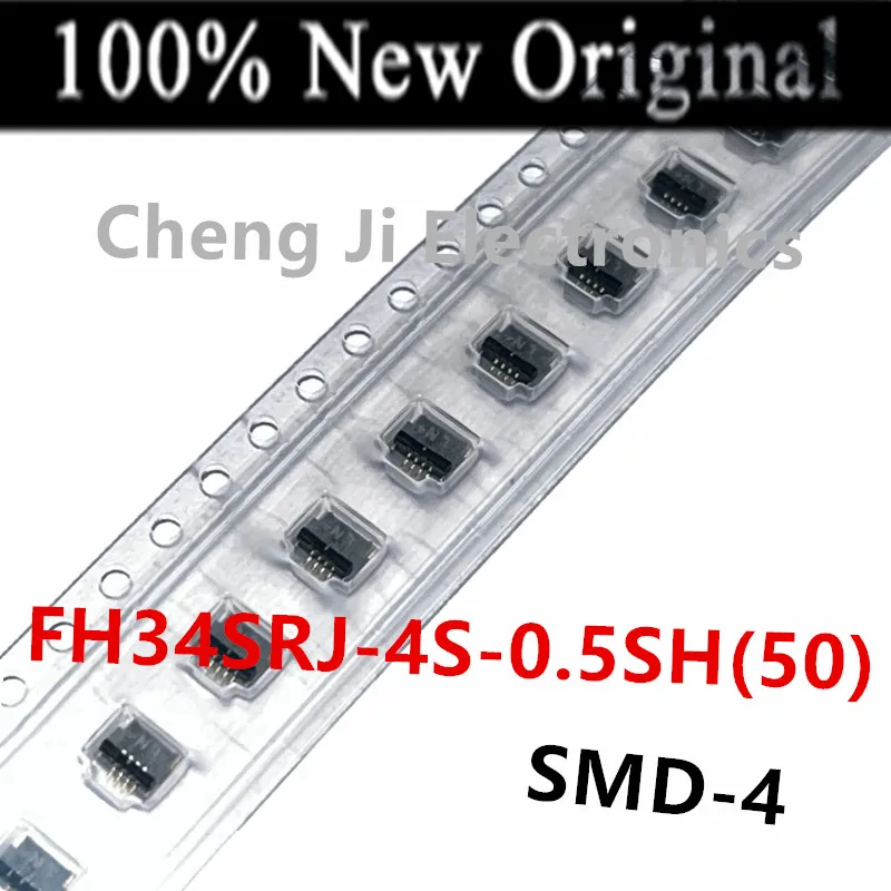10PCS/Lot   FH34SRJ-4S-0.5SH(50) 、FH34SRJ-10S-0.5SH(50)   New HRS FFC&FPC Connector 0.5mm Spacing   FH34SRJ-4S 、FH34SRJ-10S
