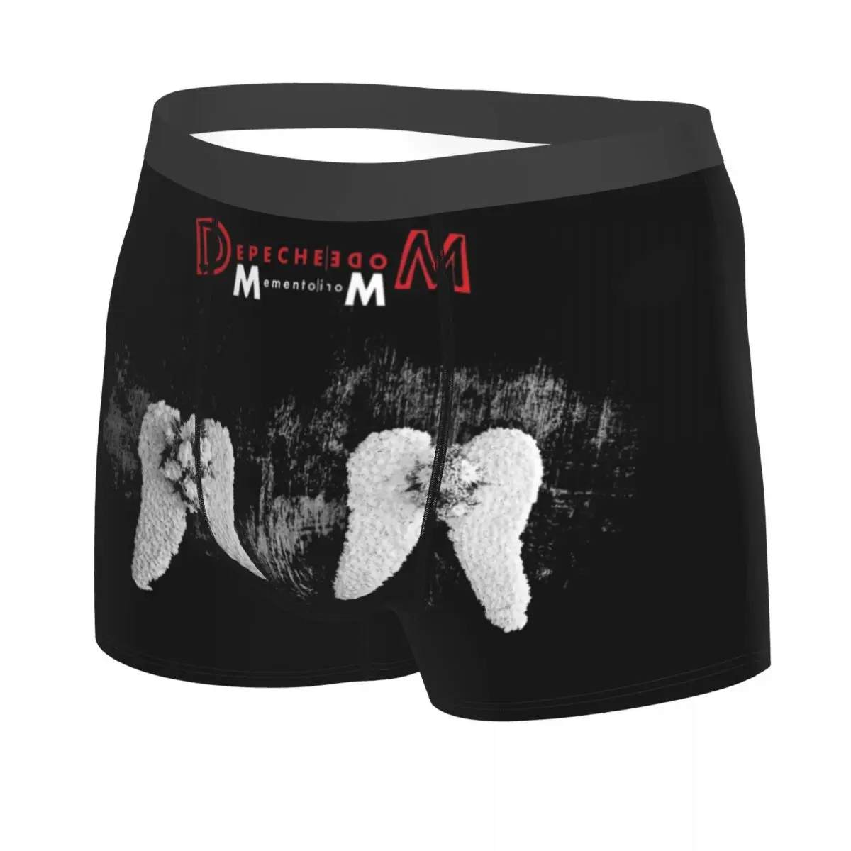 Custom Depeche Cool Mode Heavy Metal Rock Band Underwear Men Sexy Printed Custom Boxer Shorts Panties