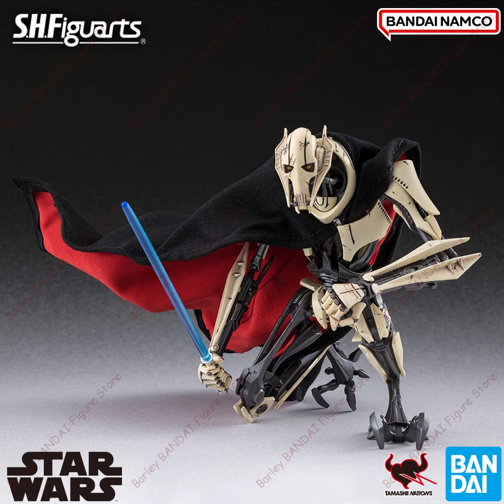 BANDAI In Stock S.H.Figuarts General Grievous (STAR WARS: Revenge of the Sith) Anime Figure Action Figurine Model Toys Gifts view 4