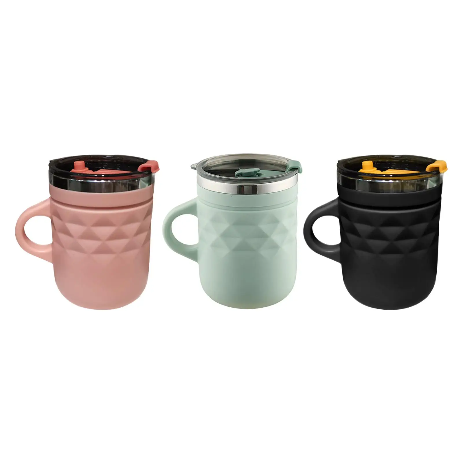 Coffee Mug Water Bottle Milk Tea Cup Thermal Mug for Lounge Trip Camping