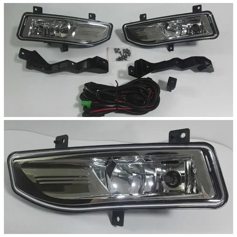 

For 2014 2022 Nissan X Trail LED Headlight Assembly Upgrade Kit Fog Lights for Kicks Projector Low Beam High Trim Front