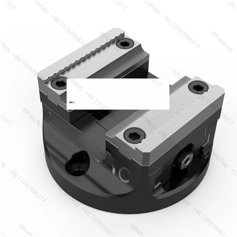 D125 Self-centering Five-axis Vise 45 ° Dovetail Tooth, Interchangeable Jaw CNC High Precision Concentric Vise