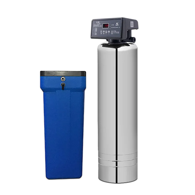 

Home water softener automatic stainless steel softening and scale removal filter central water purifier