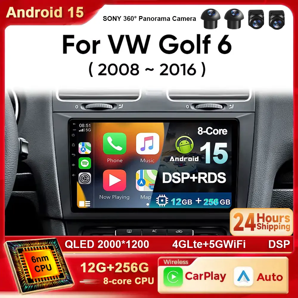 Android15 Car Radio…