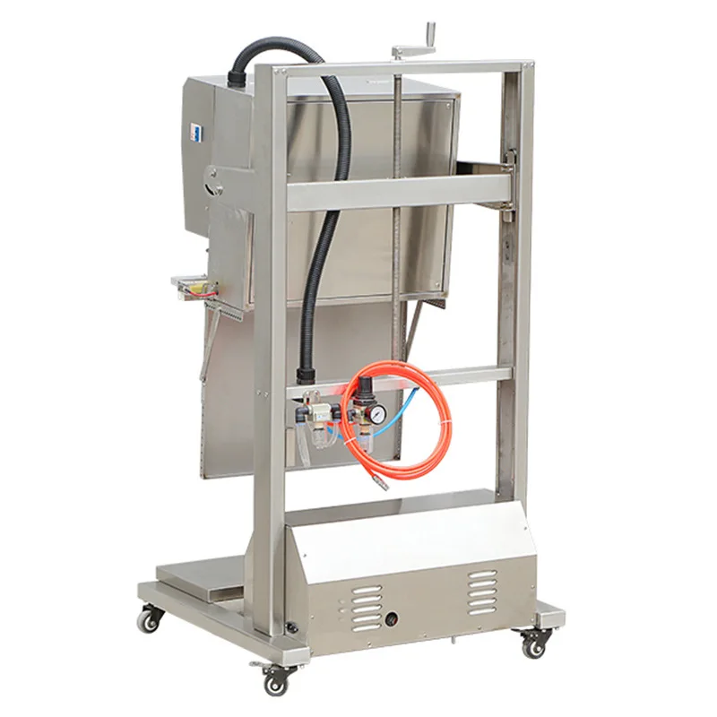 Vertical Vacuum Packaging Machine Commercial Stainless Steel Powder Liquid Food External Pneumatic Inflatable Sealing Machine