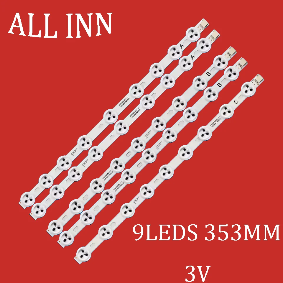 

LED Backlight Strip For Dual DLE39F182P3CV2 Hit achi 39HXC02 TELEFUNKEN TFL39DLED200 40NDV DLE39F182P3CV