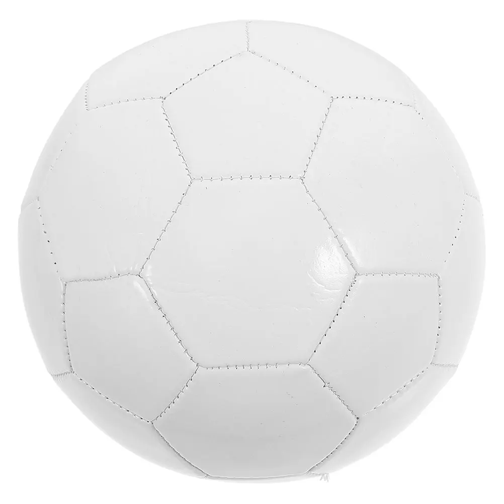 

DIY Blank White Soccer Ball PVC Football Painting Hand Painting Graffiti Drawing Crafts Ball DIY Soccer Blank Football Craft