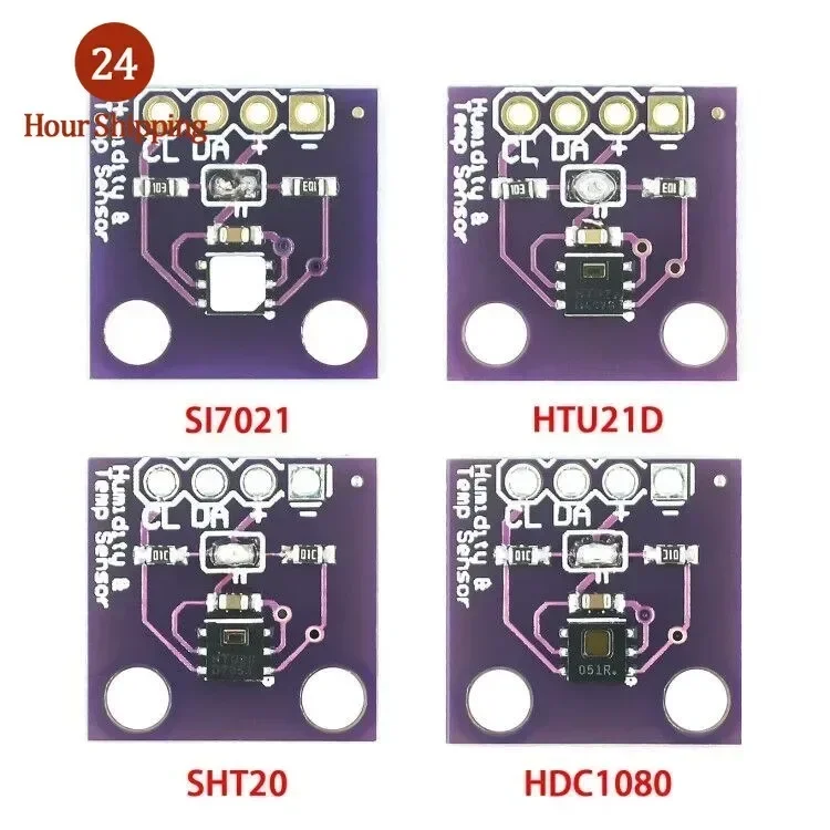 HDC1080 Si7021 SHT20 HTU21D module Low Power, GY-213V-HDC1080 High Accuracy Digital Humidity Sensor with Temperature Sensor