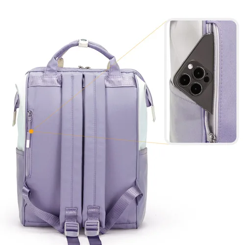 Imagen 2 del producto Mochila escolar estilo k para mujer, estudiante de secundaria, estilo japonés, estilo preppy, mochila para estudiantes universitarios