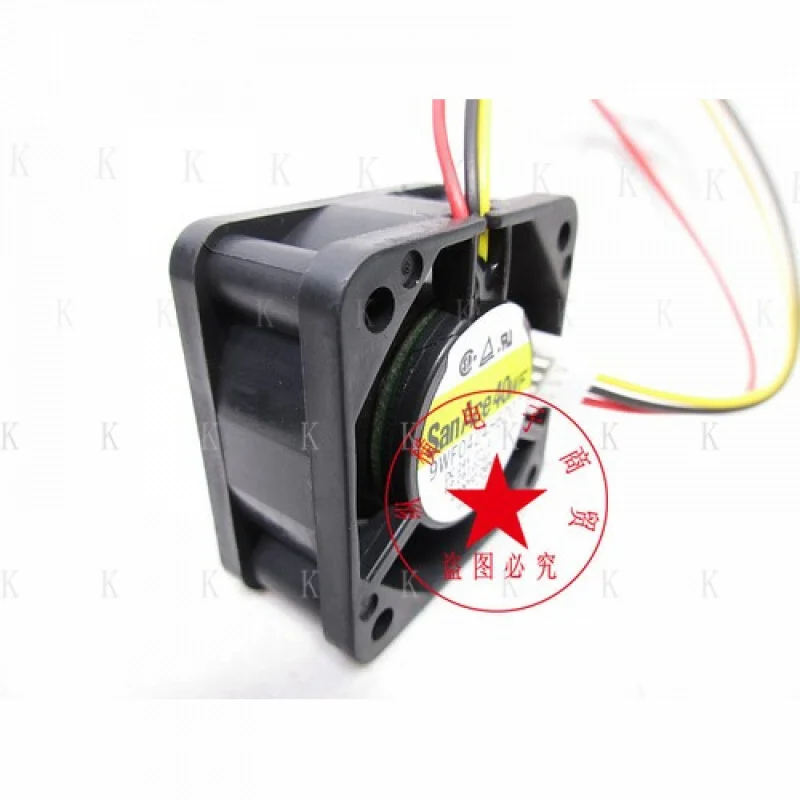 C  for  sanyo 9WF0424H6D07 4CM 4020 24V0.11A 3-wire waterproof cooling fan