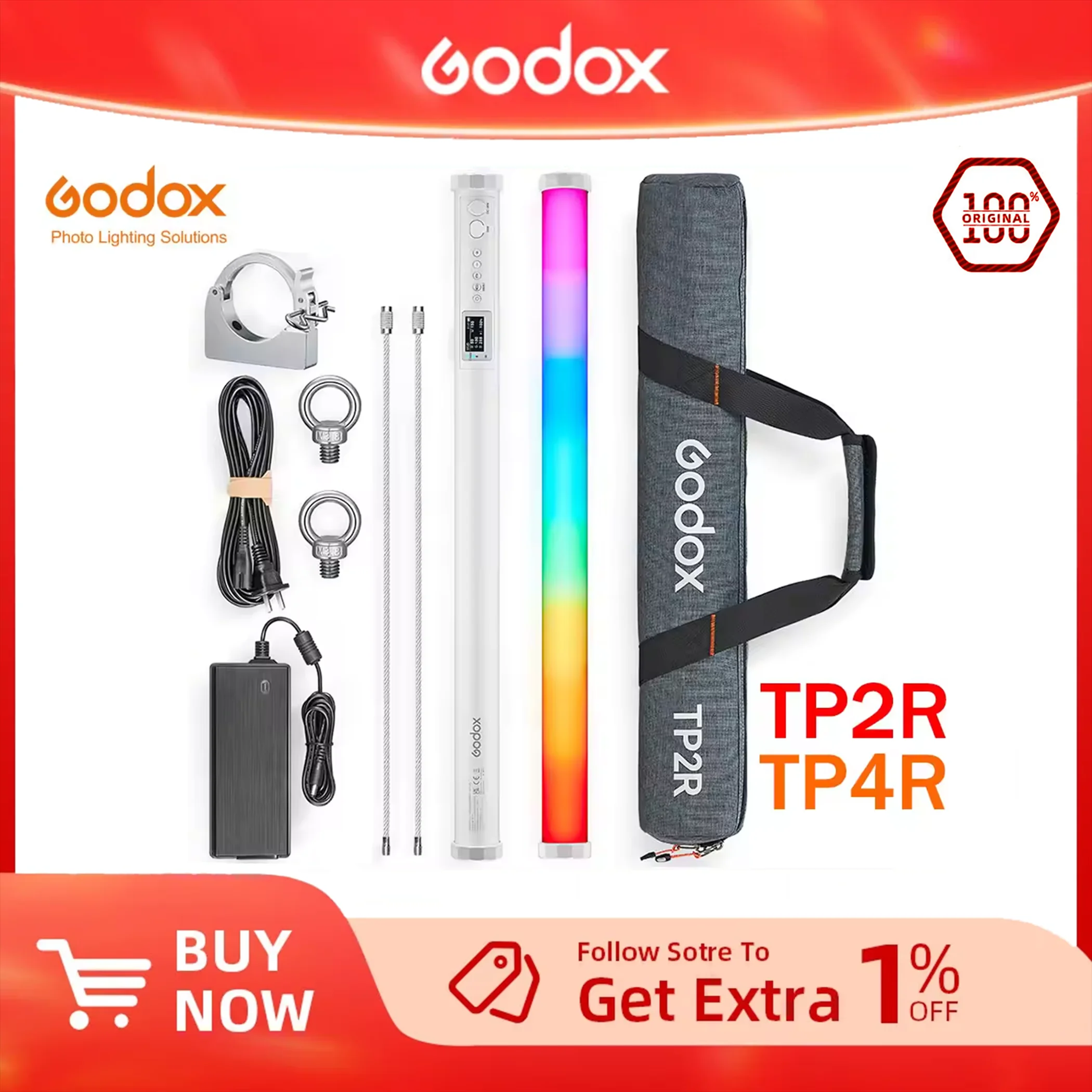 Godox TP2R TP4R Rgb… - image