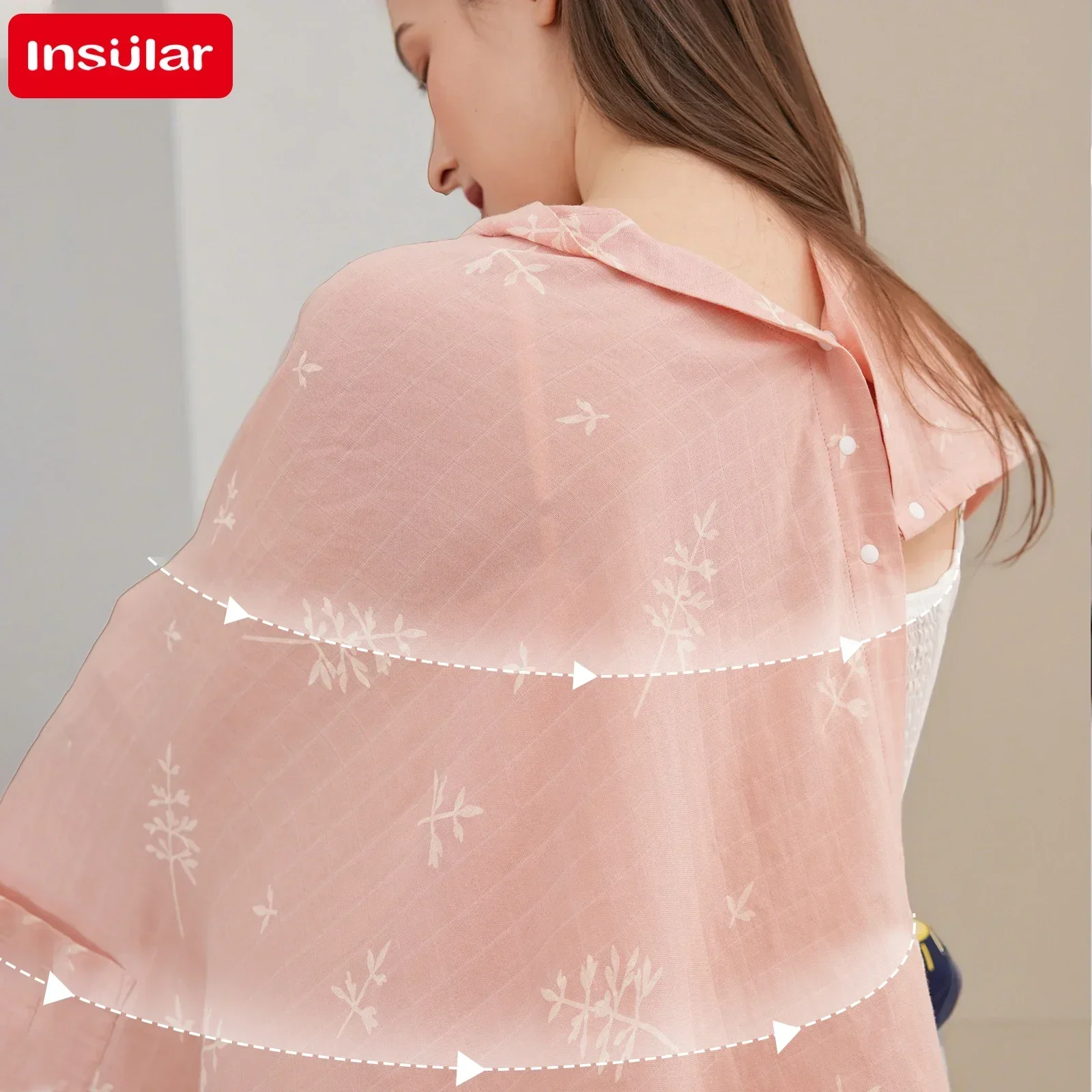 Insular Pregnant Prevent Exposure Bamboo Cotton Shawl Stroller Nursing Cover Women Breastfeeding Towel Baby Blanket Cover Scarf