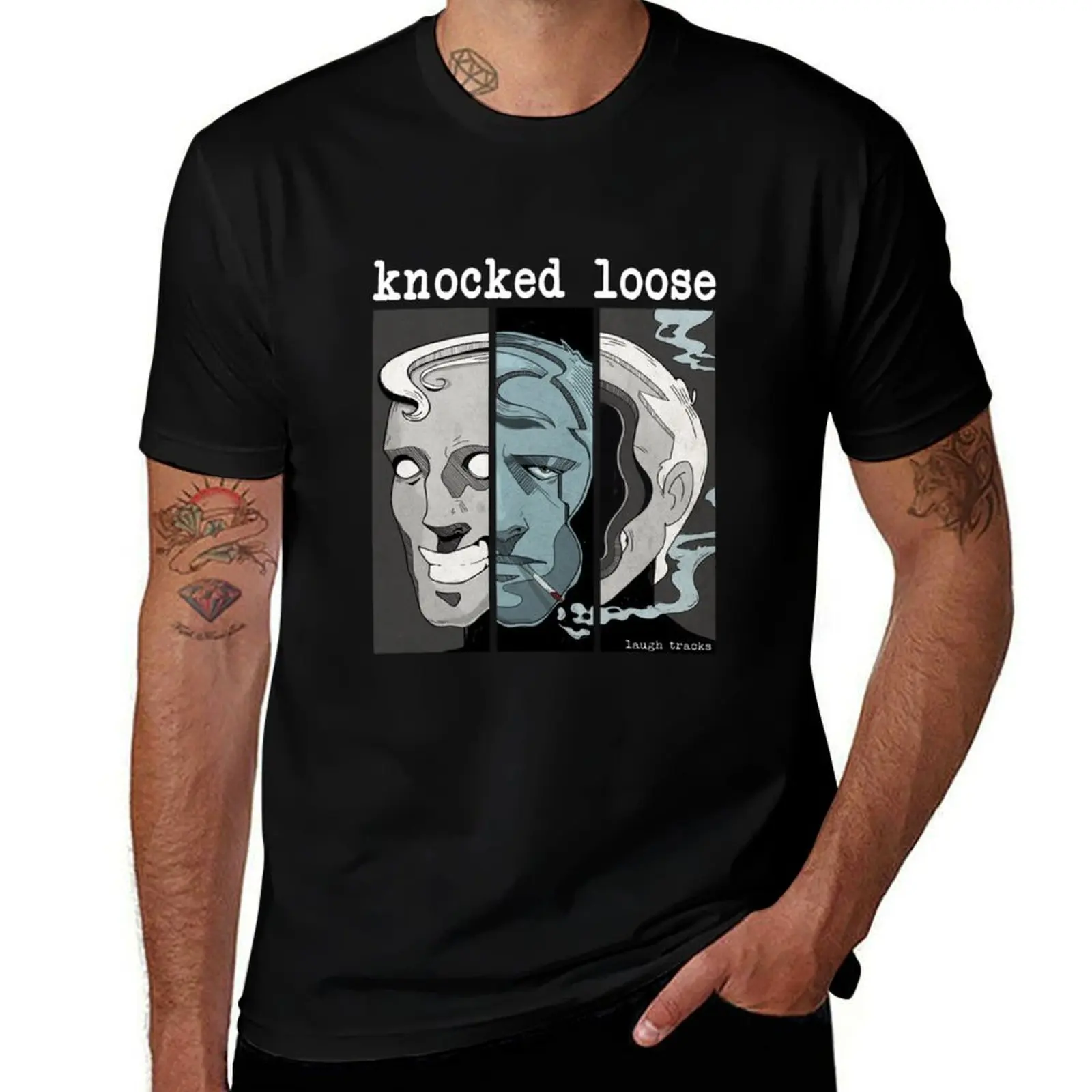 Have Nots Knocked loose laugh tracks T-Shirt Work Wear Short Sleeve T-Shirt