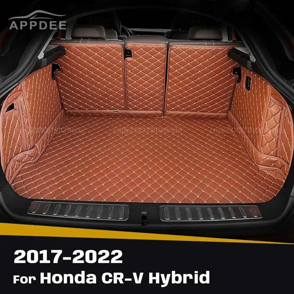 

Для Honda CR-V Hybrid 2017 2018 2019 2020 2021 2022, коврик для багажника с полным покрытием, автомобильный багажник, аксессуары для интерьера