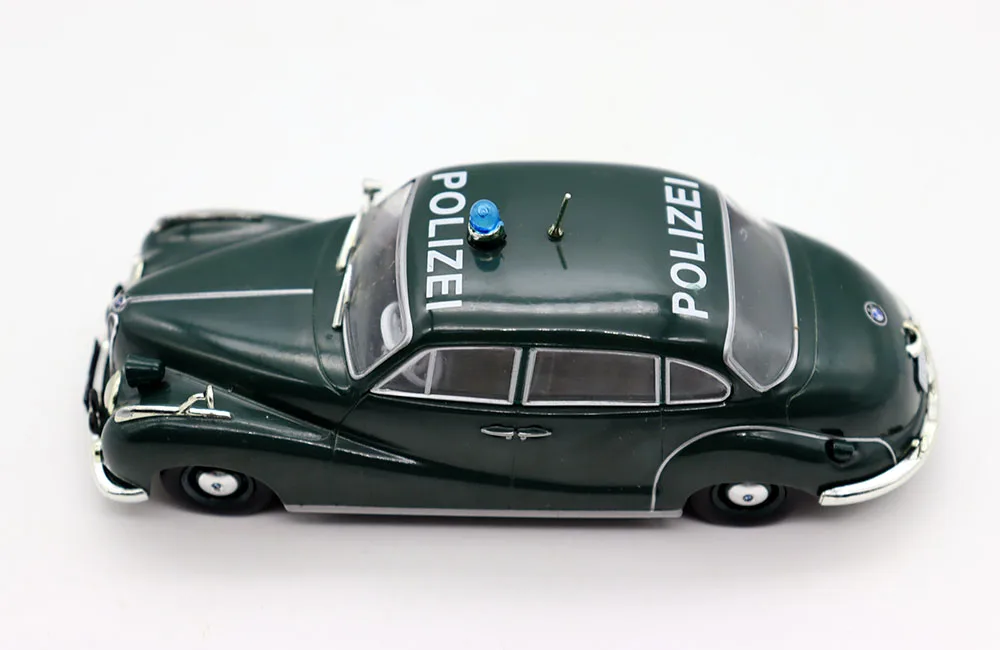 New 1/43 Scale  501 POLIZE Police-car Models By Atlas Editions For Collection Diecast Alloy Toy Cars Gift