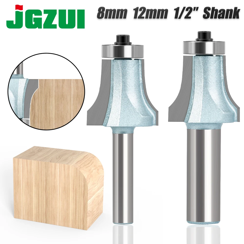 8mm 12mm 1/2′′Shank Undermount Bowl Bit Rouuter Bit Cutting Carbide Alloy With Woodworking Tool