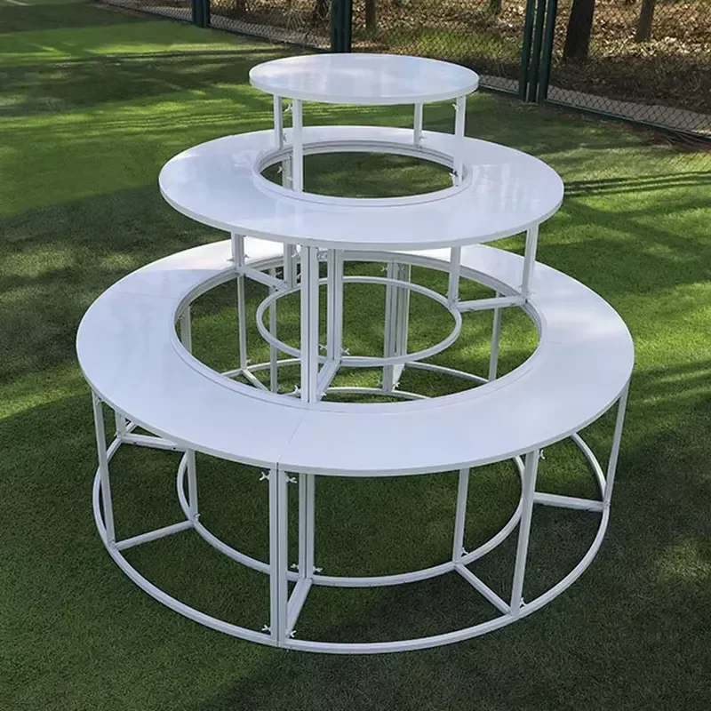 JDR JDR Creative Large Metal Display Stand Multifunctional Baby Shower Party Table & Banquet Site Decoration