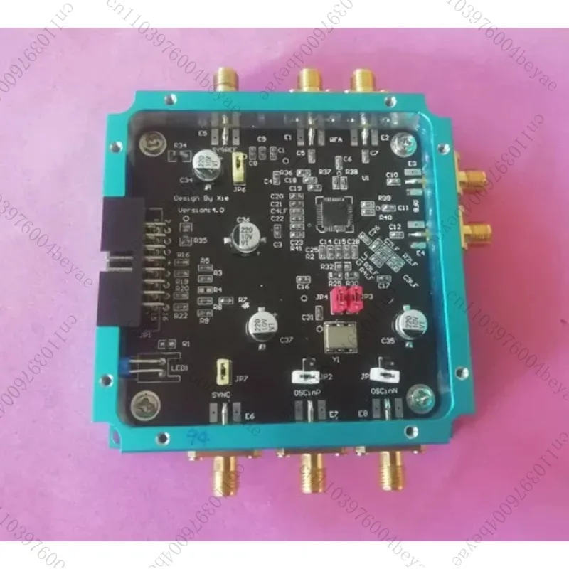 LMX2595 frequency synthesizer board PLL phase locked loop 10M-20GHz high frequency microwave signal source