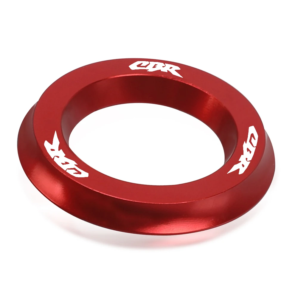 CBR  For Honda CBR125R CBR125RR CBR150R CBR250 R RR CBR300R rcycle Accessories Ignition Switch Cover Ring Key Aluminum