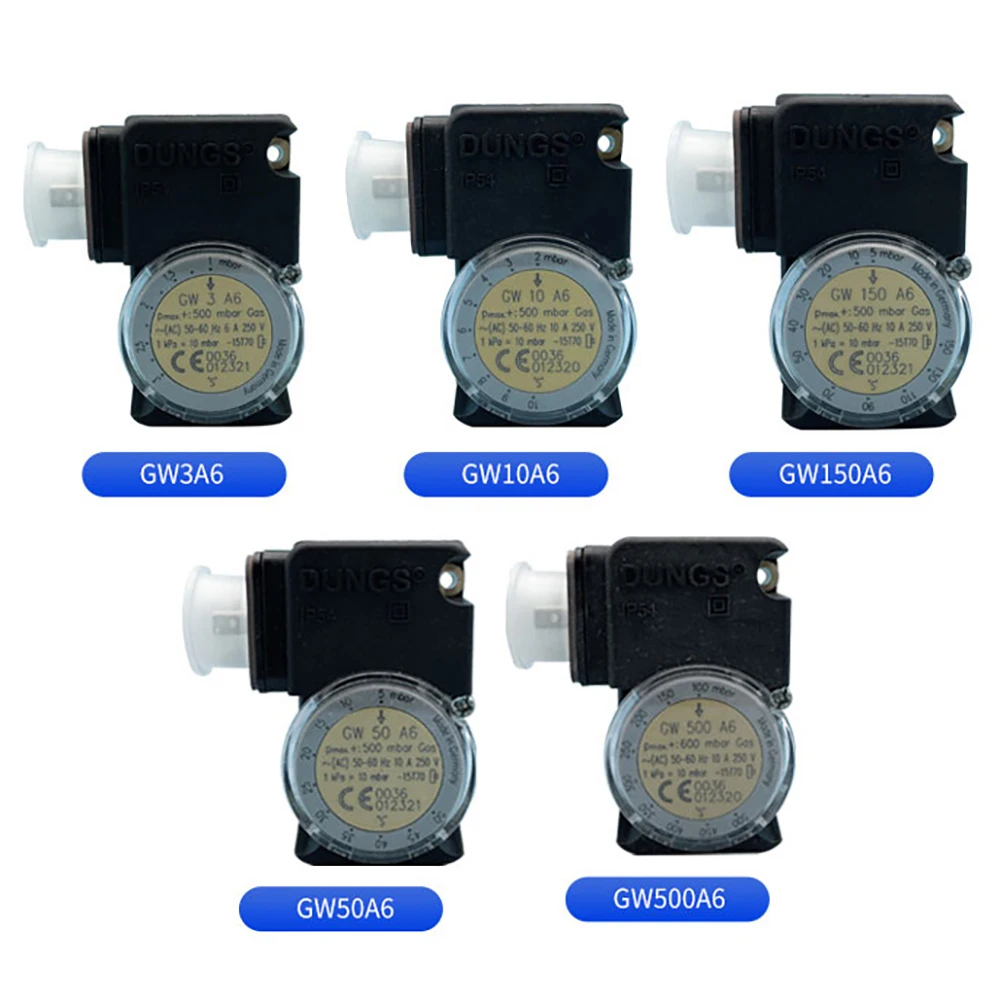 GW3A6 GW10A6 GW50A6 GW150A6 GW500A6 Gas Pressure Switch Original Imported Accessories for Gas and Air Boiler Burner Spa